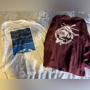 Gap and Boden Boys Cotton Long Sleeve Tee